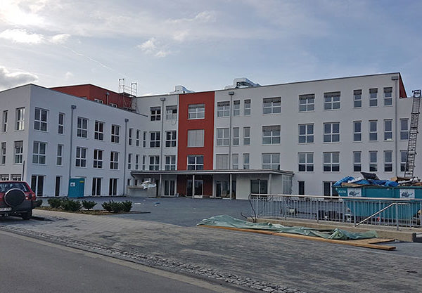 Therapiezentrum Rhein-Sieg-Reha in Hennef, fertiger Neubau