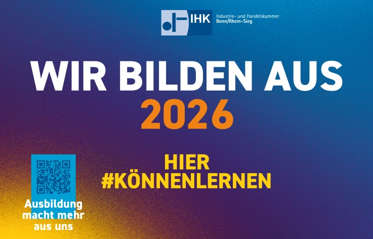 Wir bilden aus! IHK Auszubildenden-Kampagne Bonn-Rhein-Sieg. TG-Plan bietet Ausbildung an.
